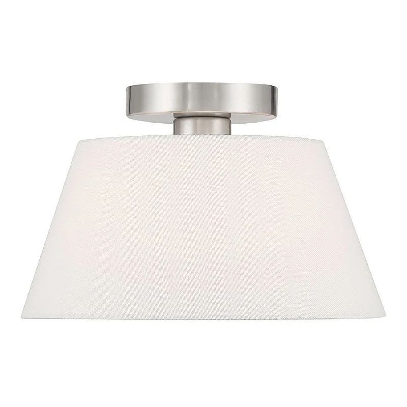 Industrial Lighting for Food Processing FactoriesThree Light Semi-Flush Mount