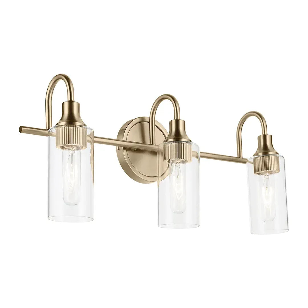 Track lighting for modernizing traditional interiorsKavi 23" 3-Light Vanity Light