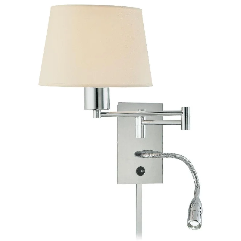 Adjustable Industrial Lighting for Flexible IlluminationGeorge's Reading Room Contemporary LED Wall Lamp Silver finish Adjustable Industrial Lighting for Flexible IlluminationGeorge's Reading Room Contemporary LED Wall Lamp Silver finish
