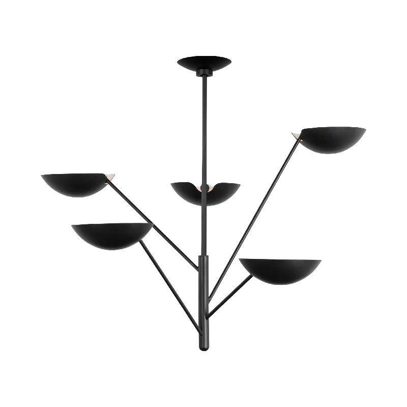Track lighting for modernizing traditional interiorsNevel Tall Chandelier