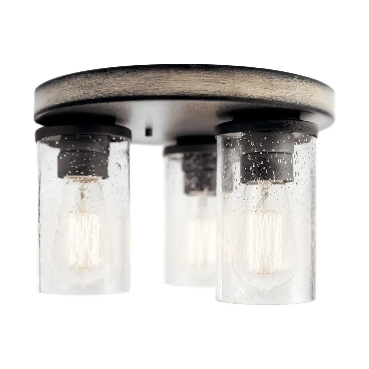 Track lighting for replacing old fluorescent fixturesBarrington 3-Light Ceiling Flush Mount Track lighting for replacing old fluorescent fixturesBarrington 3-Light Ceiling Flush Mount