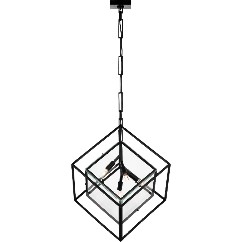 Track lighting for creating a focal pointCubed Large Pendant
