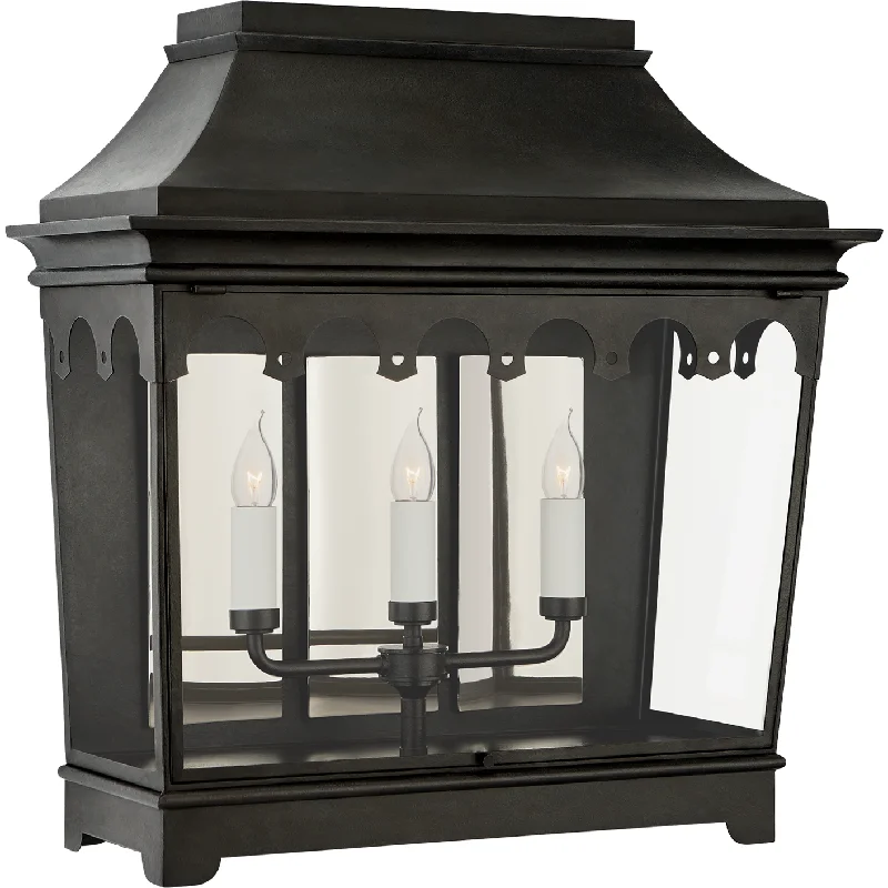 Track lighting with a chunky, bold designRosedale Grand Wide 3/4 Wall Lantern