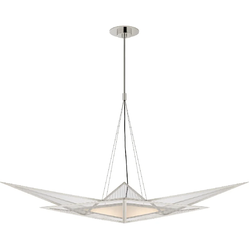 Outdoor - rated track lighting for patiosOri Medium Linear Chandelier