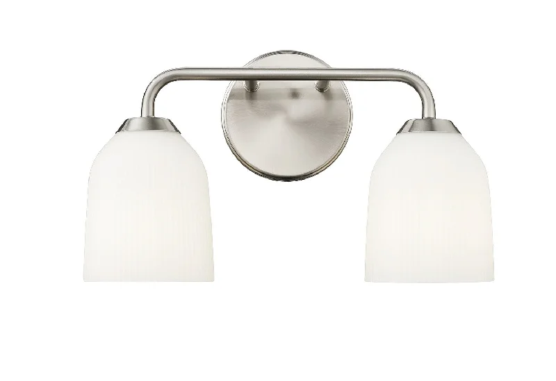 Industrial Wall - Mounted Lighting for Workshop WallsNorah Two Light Vanity