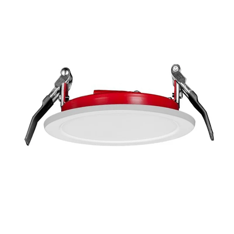 Industrial Lighting for Food Processing Factories4" Fire Rated Recessed Light, 800 Lumens, Selectable CCT, 120-277V Industrial Lighting for Food Processing Factories4" Fire Rated Recessed Light, 800 Lumens, Selectable CCT, 120-277V