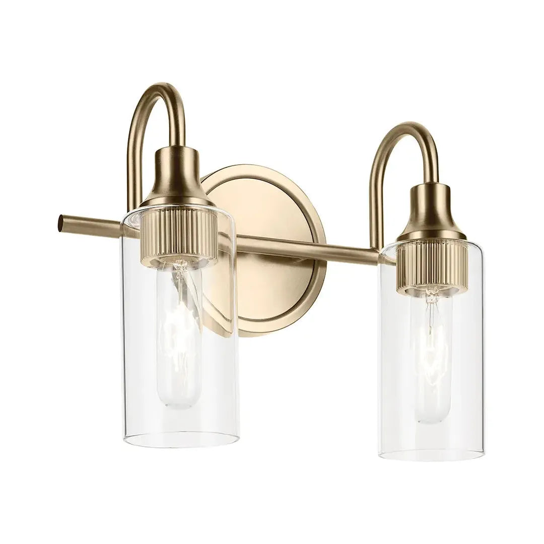 Track lighting with adjustable armsKavi 12.5" 2-Light Vanity Light
