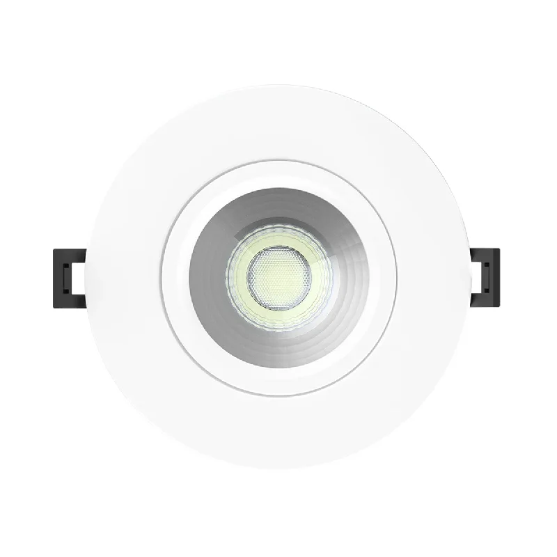 Industrial Lighting for Textile Mills4" Floating Gimbal Canless LED Downlight, 1050 Lumens, Selectable 2700K to 5000K Industrial Lighting for Textile Mills4" Floating Gimbal Canless LED Downlight, 1050 Lumens, Selectable 2700K to 5000K