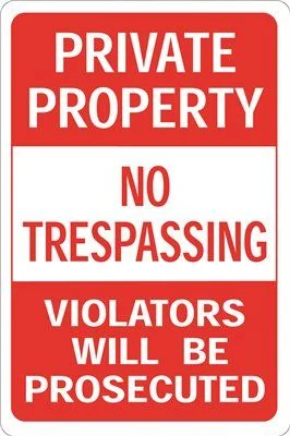 Track lighting with a sleek profilePrivate Property No Trespassing Violators Will Be Prosecuted Sign 12 Inch X 18 Inch Track lighting with a sleek profilePrivate Property No Trespassing Violators Will Be Prosecuted Sign 12 Inch X 18 Inch