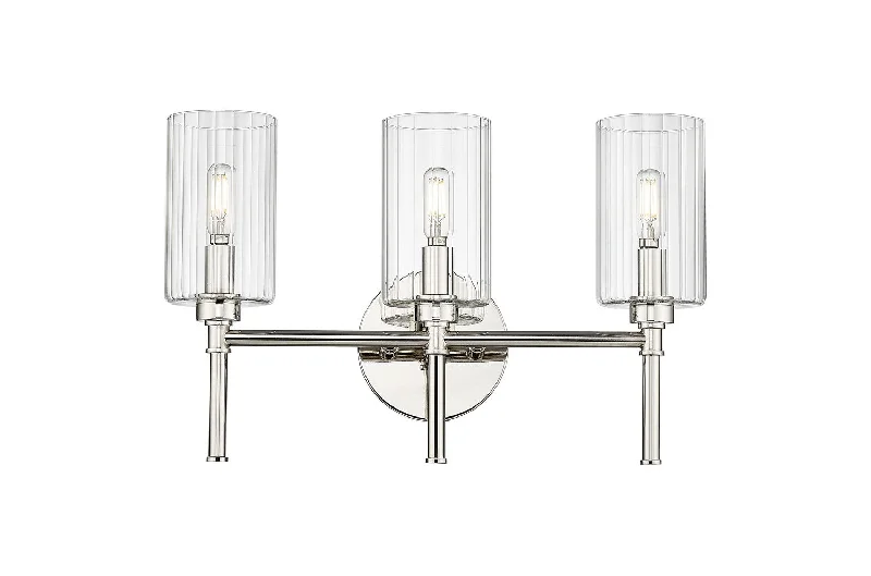 Industrial Lighting for Woodworking FactoriesChastine Three Light Vanity