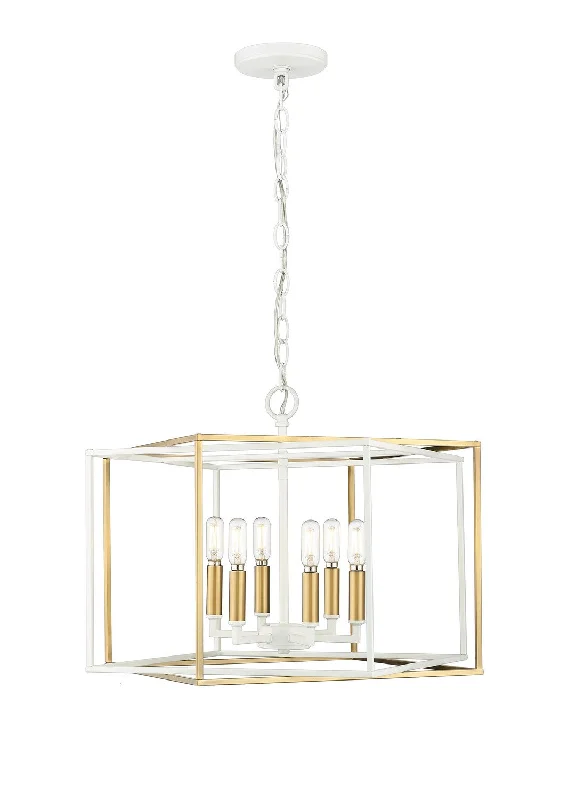 Durable Industrial Lighting for Harsh EnvironmentsLowe Six Light Pendant