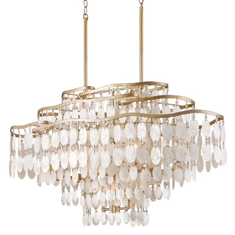 Industrial Ceiling - Mounted Lighting for Assembly PlantsDolce 12 Light Linear
