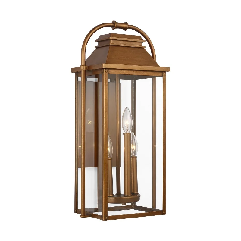 Industrial Lighting with High CRI (Color Rendering Index) for True Color PerceptionWellsworth Three Light Wall Lantern Industrial Lighting with High CRI (Color Rendering Index) for True Color PerceptionWellsworth Three Light Wall Lantern
