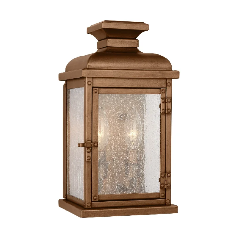 Industrial Lighting for Furniture FactoriesPediment Two Light Wall Lantern