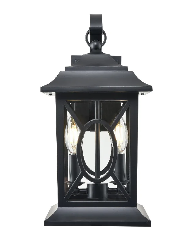 Waterproof Industrial Lighting for Wet AreasAllbert Two Light Outdoor Lantern