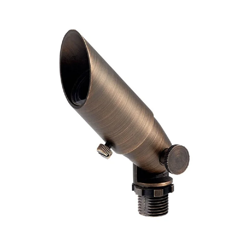 Industrial Area Lighting for Large Open SpacesLED Landscape Flood Light Brass
