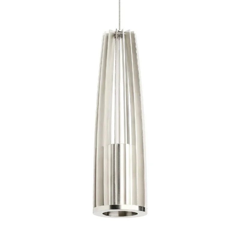 Industrial Lighting for Metal Fabrication ShopsEvo 3 in. Pendant Light Monopoint Nickel Finish Industrial Lighting for Metal Fabrication ShopsEvo 3 in. Pendant Light Monopoint Nickel Finish