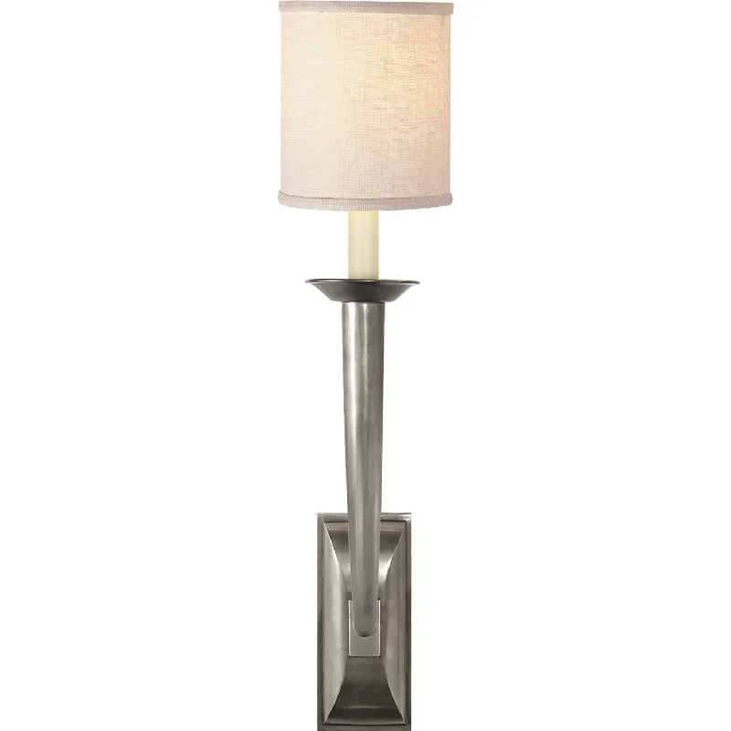 Track lighting for modernizing traditional interiorsFrench Deco Horn Sconce