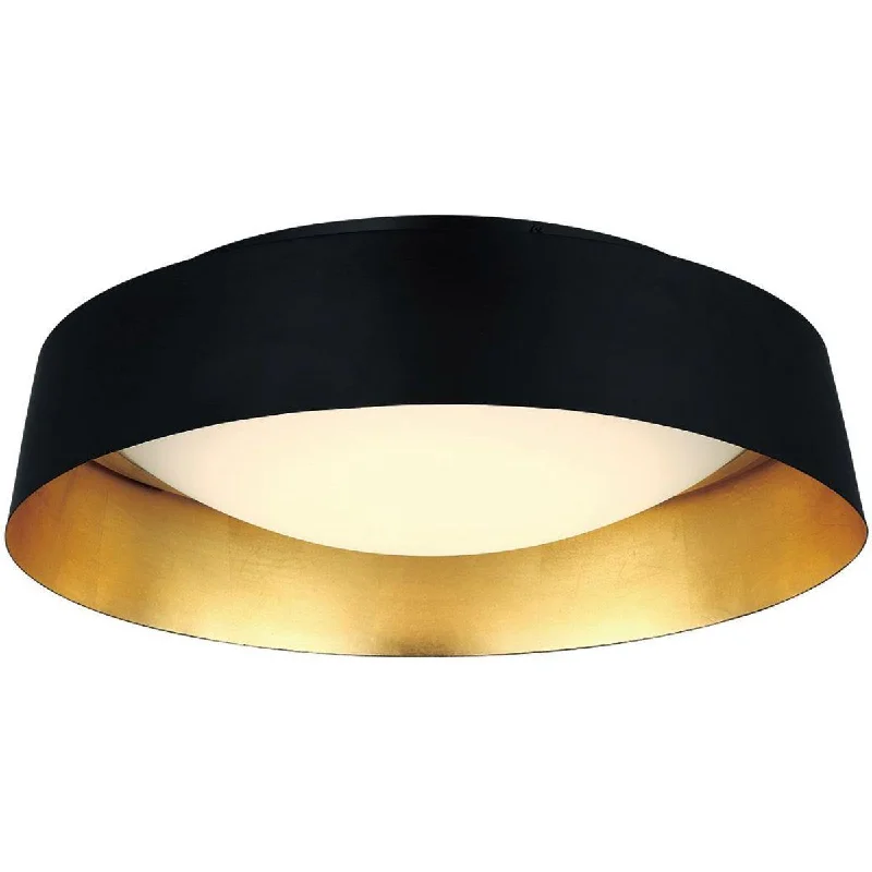 Durable Industrial Lighting for Harsh EnvironmentsGilt 19 in. LED Flush Mount Light Gold Finish Durable Industrial Lighting for Harsh EnvironmentsGilt 19 in. LED Flush Mount Light Gold Finish