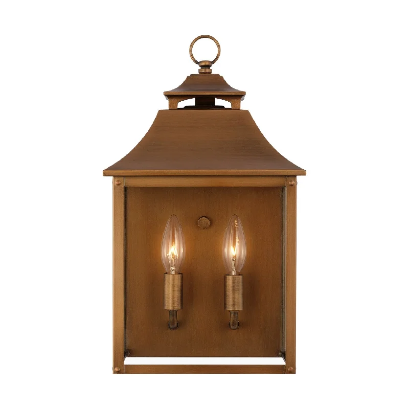 Industrial Lighting for Food Processing FactoriesGalena Two Light Wall Lantern