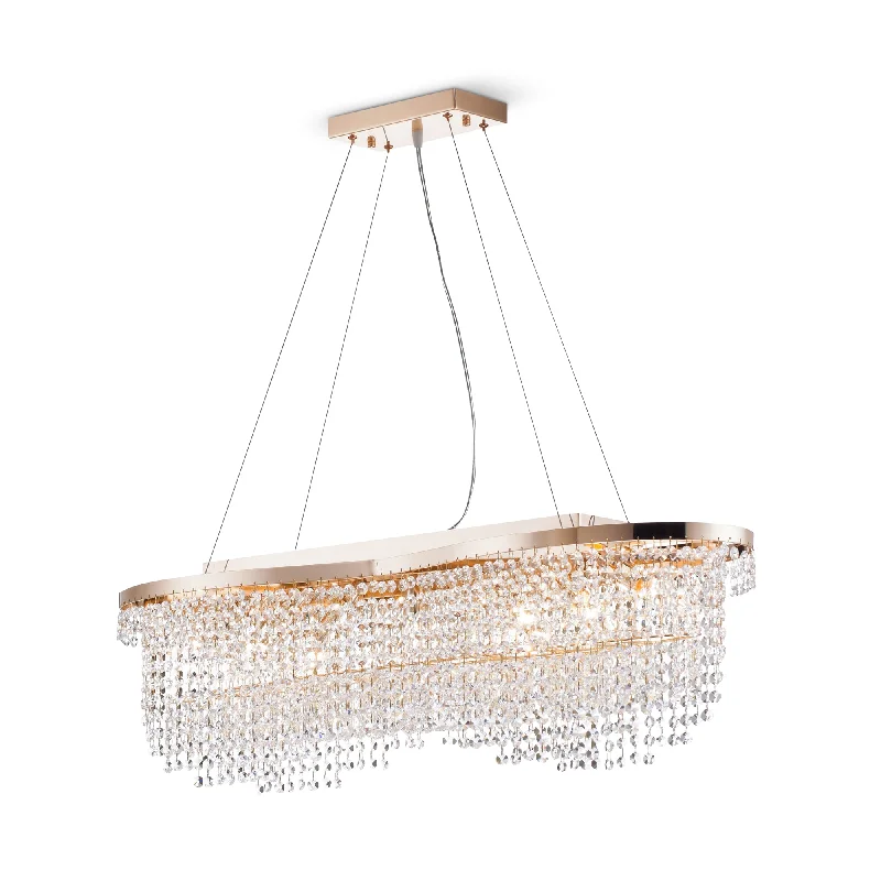 Energy - efficient track lighting fixturesToils Kitchen Light - Gold Finish