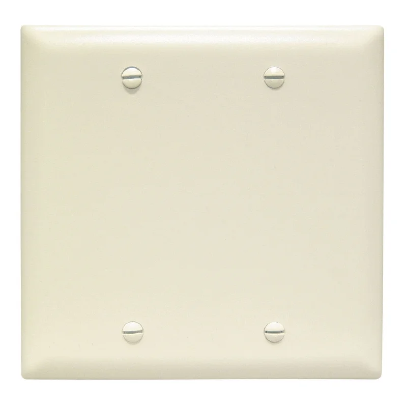Industrial Wall - Mounted Lighting for Workshop WallsTradeMaster 2-Gang Blank Wall Plate, Box Mounted, Light Almond Industrial Wall - Mounted Lighting for Workshop WallsTradeMaster 2-Gang Blank Wall Plate, Box Mounted, Light Almond