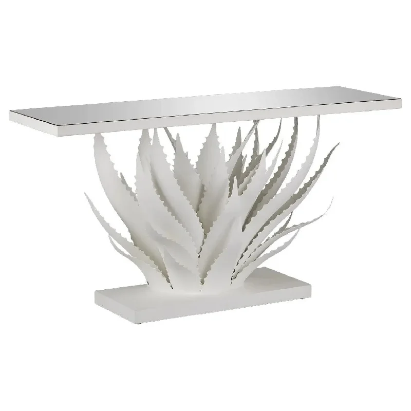 Industrial - style track lighting for loftsAgave Console Table