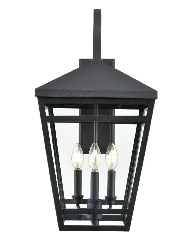 Industrial Pendant Lighting for Machine ShopsSeager Three Light Outdoor Lantern