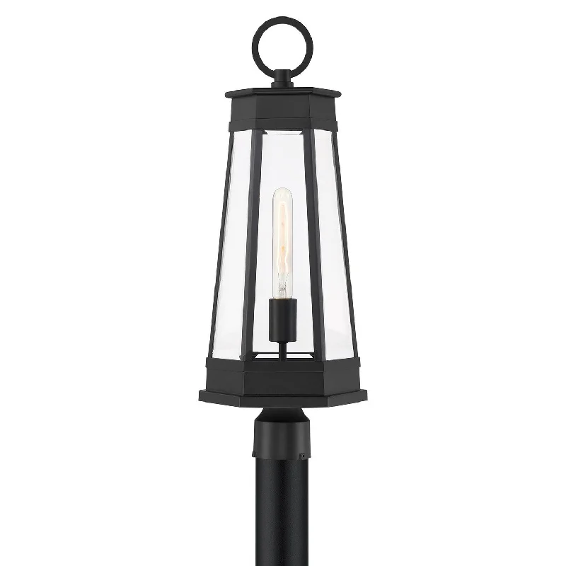 Track lighting with colored glass accentsPayne Outdoor | Post Lantern