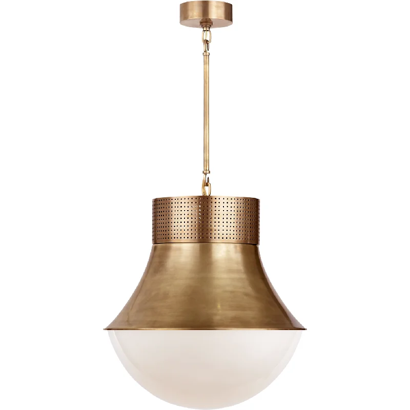Track lighting for illuminating dining tablesPrecision Large Pendant