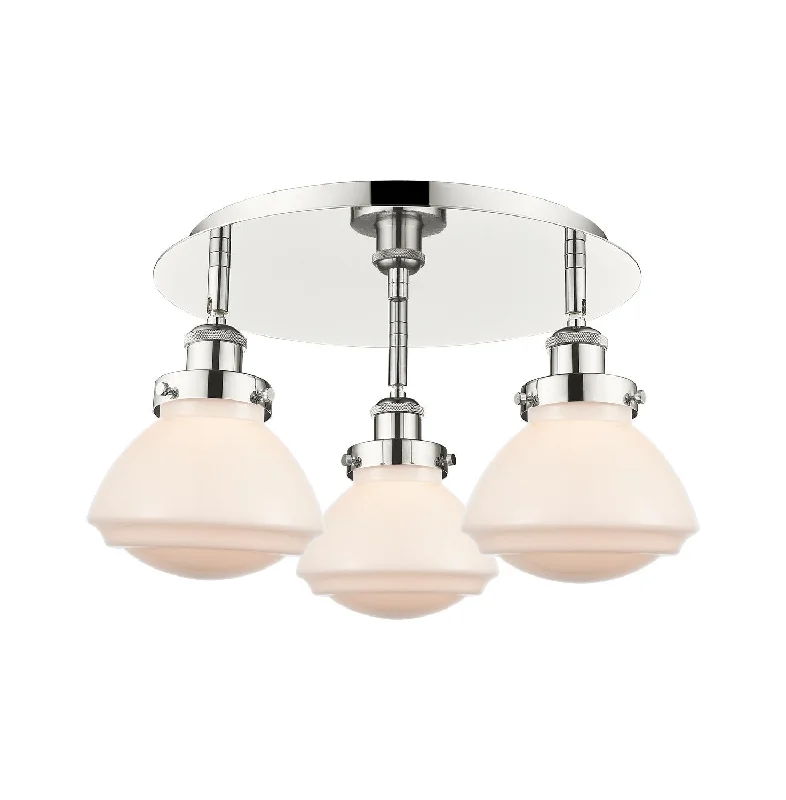 Waterproof Industrial Lighting for Wet AreasDowntown Urban Three Light Flush Mount Waterproof Industrial Lighting for Wet AreasDowntown Urban Three Light Flush Mount