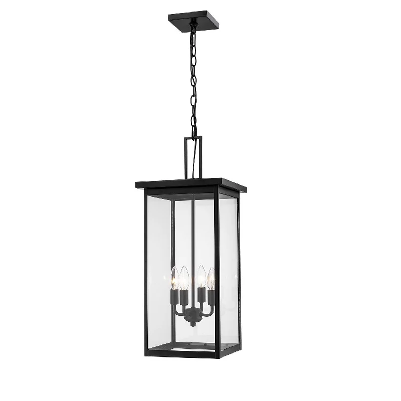 Industrial Wall - Mounted Lighting for Workshop WallsBarkeley Four Light Outdoor Hanging Lantern Industrial Wall - Mounted Lighting for Workshop WallsBarkeley Four Light Outdoor Hanging Lantern