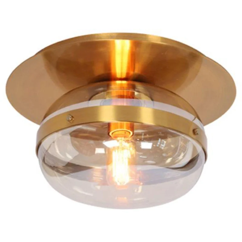 Explosion - Proof Industrial Lighting for Hazardous LocationsNottingham 10 in Flush Mount Light Brass Finish Explosion - Proof Industrial Lighting for Hazardous LocationsNottingham 10 in Flush Mount Light Brass Finish