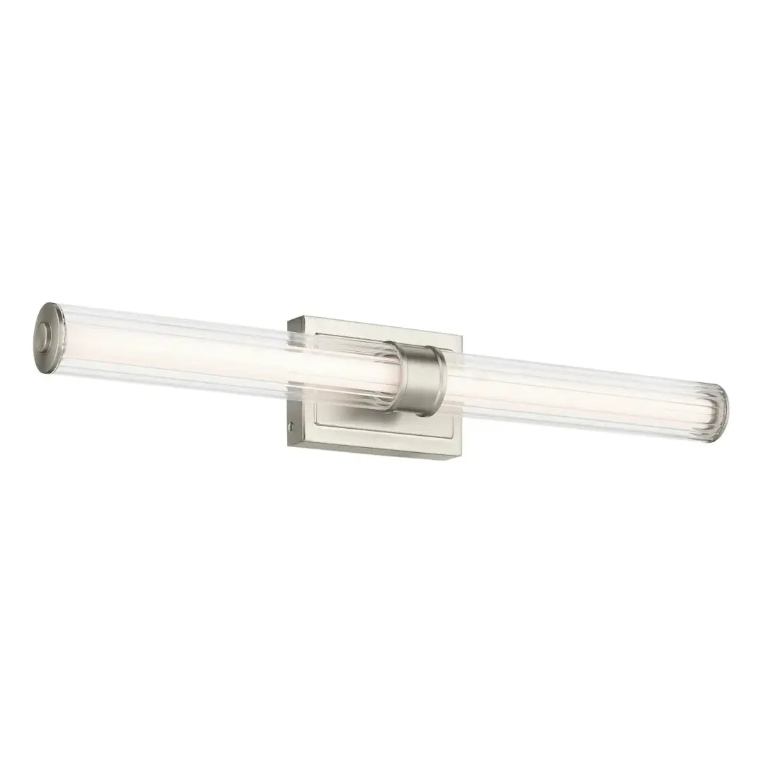 Track lighting with a decorative track designLaurene 31" Large LED Linear Bath Bar