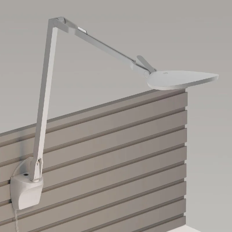 Industrial Flood Lighting for Outdoor Loading DocksSplitty Reach Pro Contemporary LED Selectable CCT Wall Lamp Silver Slatwall mount Industrial Flood Lighting for Outdoor Loading DocksSplitty Reach Pro Contemporary LED Selectable CCT Wall Lamp Silver Slatwall mount