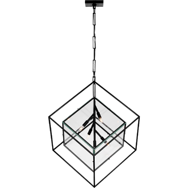 Commercial - grade track lighting for storesCubed X-Large Pendant
