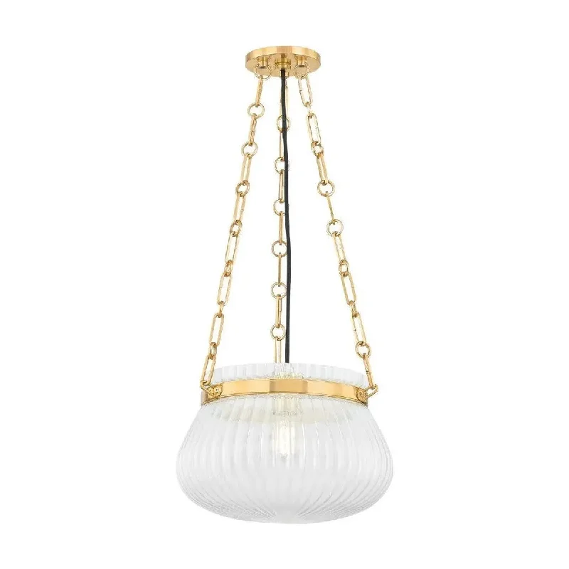 Track lighting with colored glass accentsGranby Pendant