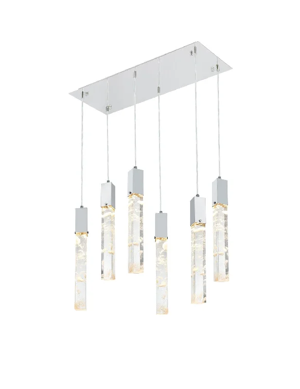 Industrial Lighting for Chemical PlantsAurora Six Light Pendant