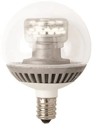 Track lighting for highlighting bookcasesTcp Dimmable 3 Watt Led Candelabra Base G16 Globe Lamp 2700K Color Temperature Clear
