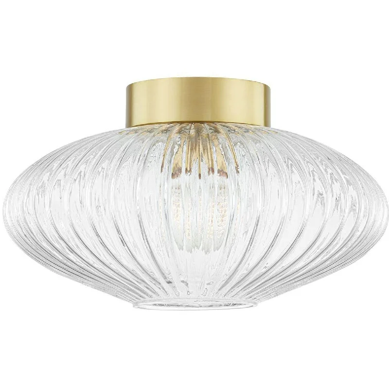 Industrial Lighting for Printing Press FacilitiesReba 16 in. Flush Mount Light Aged Brass Finish Industrial Lighting for Printing Press FacilitiesReba 16 in. Flush Mount Light Aged Brass Finish