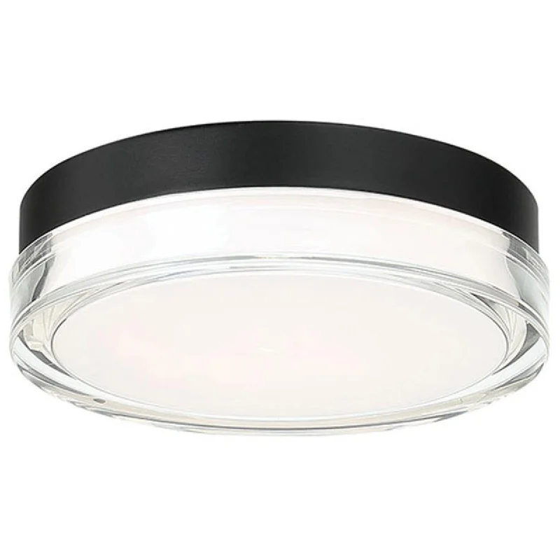 Industrial Lighting for Food Processing FactoriesDot 9 in. LED Flush Mount Light 3500K Black Finish Industrial Lighting for Food Processing FactoriesDot 9 in. LED Flush Mount Light 3500K Black Finish