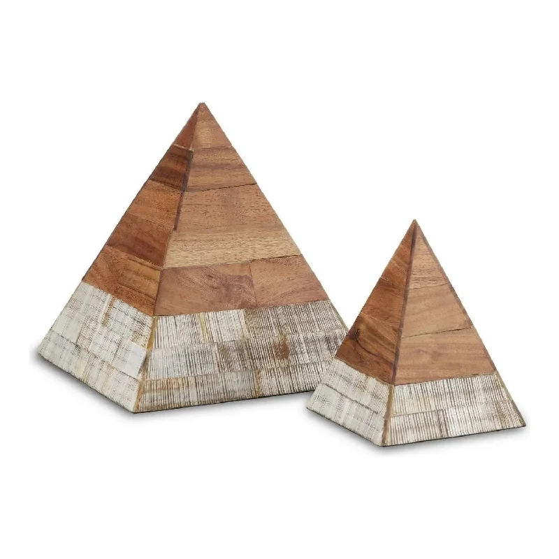 Waterproof track lighting for bathroomsHyson Pyramids Set of 2