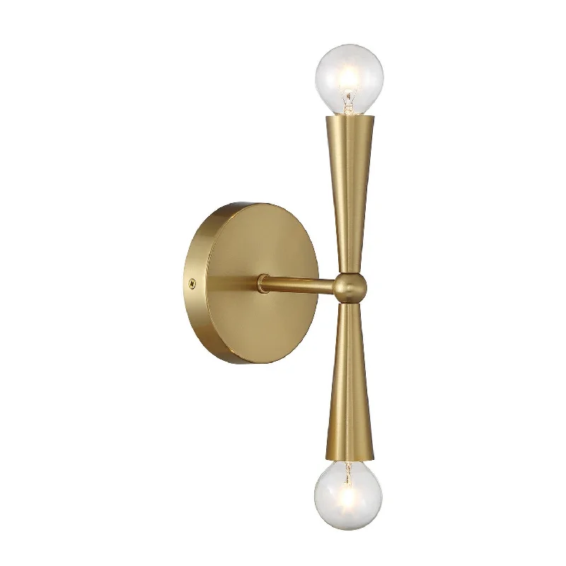 Industrial Pendant Lighting for Machine ShopsTwo Light Wall Sconce