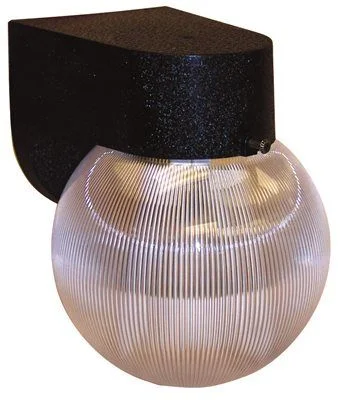 Track lighting for enhancing the architectureOutdoor Wall Lantern Black With Clear Prismatic Plastic Ball 6 Inch Track lighting for enhancing the architectureOutdoor Wall Lantern Black With Clear Prismatic Plastic Ball 6 Inch