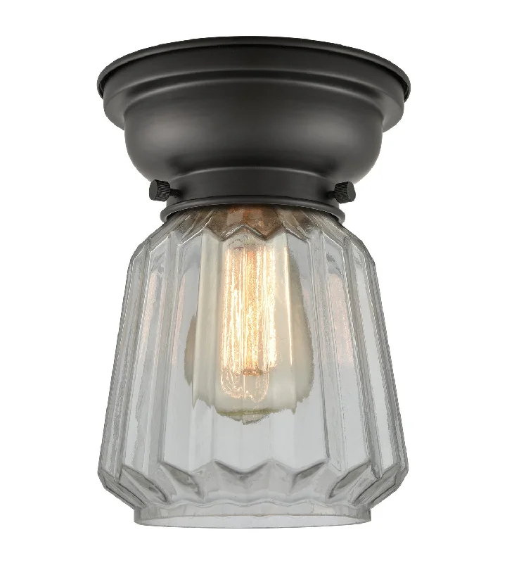 Low - Bay Industrial Lighting Fixtures for Small FactoriesFranklin Restoration LED Flush Mount Low - Bay Industrial Lighting Fixtures for Small FactoriesFranklin Restoration LED Flush Mount