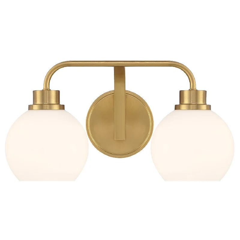 Industrial Lighting for Textile MillsTwo Light Bathroom Vanity