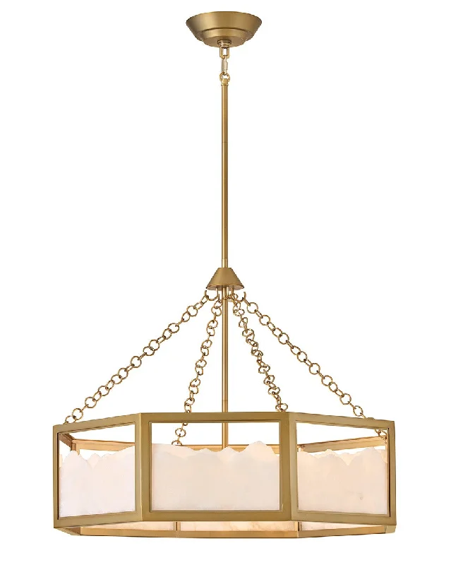 Track lighting with clear glass shadesVeleta ED Chandelier