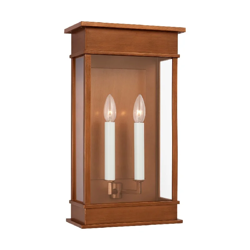 Industrial Lighting for Textile MillsCupertino Two Light Wall Lantern