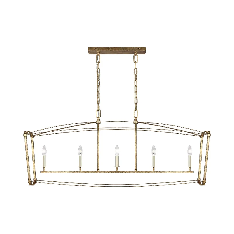 Track lighting for illuminating walkwaysThayer Linear Chandelier