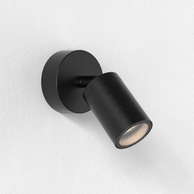 Waterproof track lighting for bathroomsAstro Dartmouth Single Spot | Textured Black | Spotlight